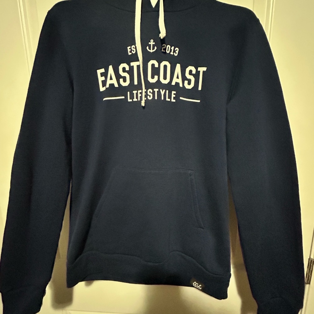 East Coast Lifestyle Navy Hoodie
